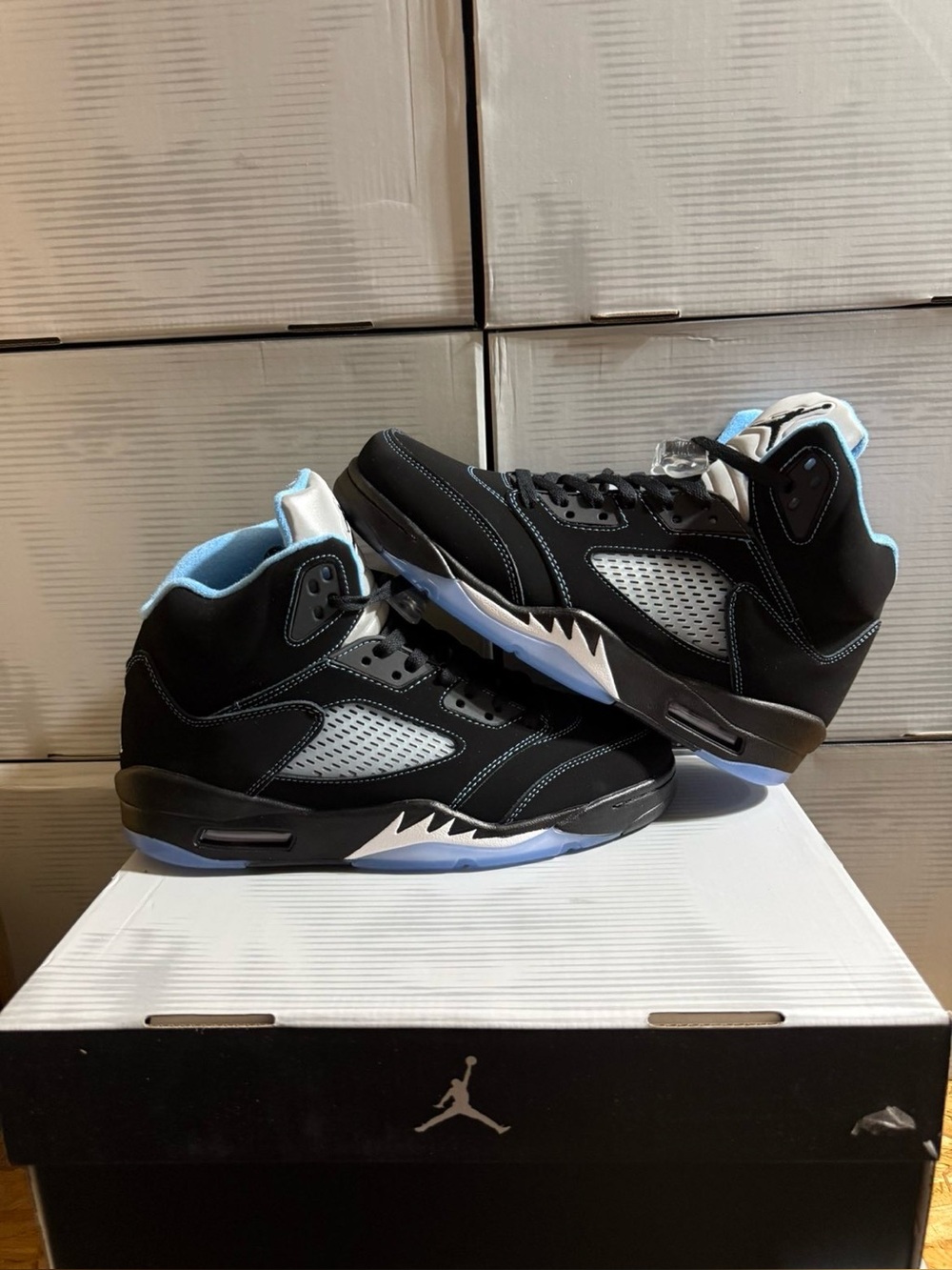 Jordan 5 Retro (Black Carolina / UNC)